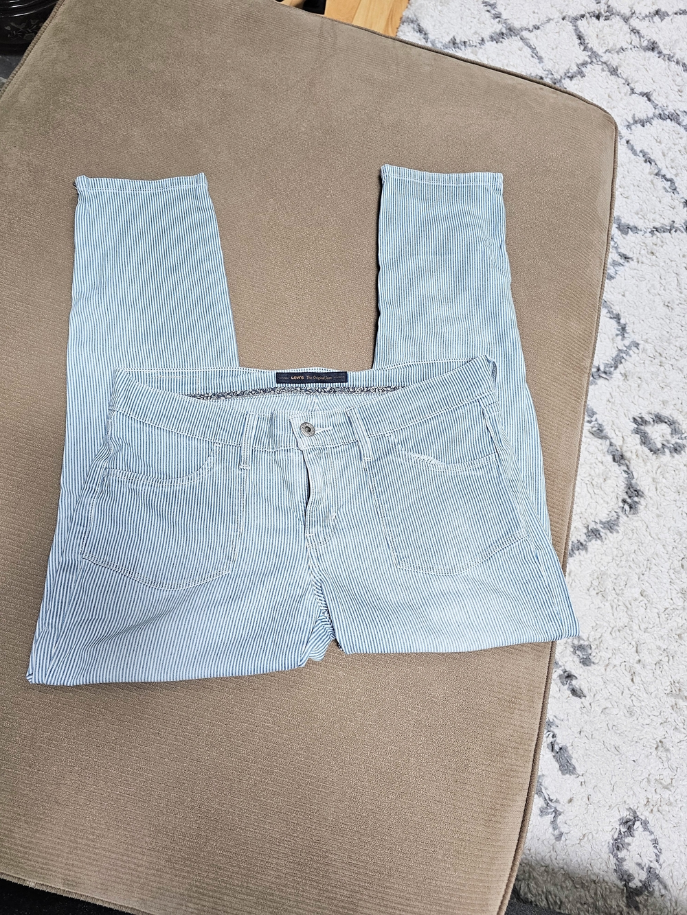 Levi's Pinstripe Jeans